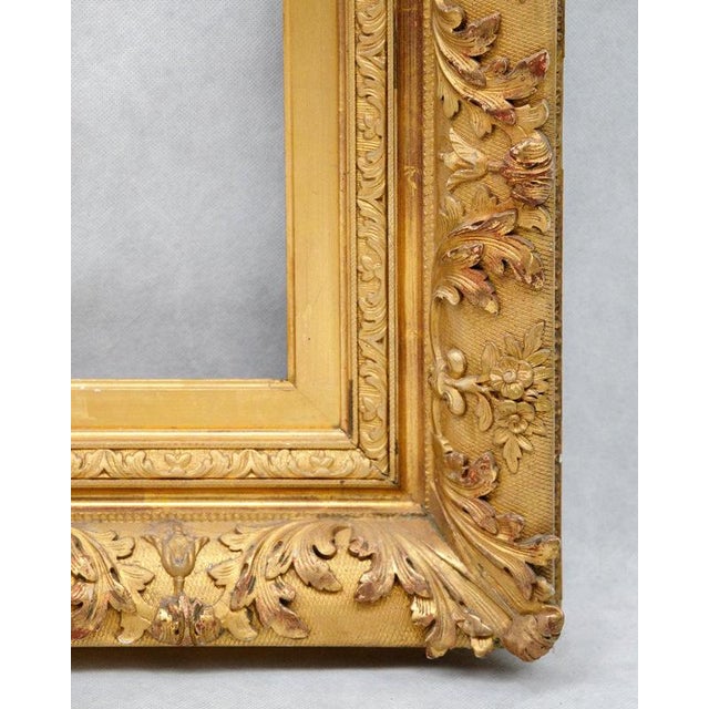 Ornate Gilded Frame, 19th Century For Sale - Image 6 of 8