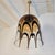 Brown Murano Glass Pendant Chandelier, Mid Century - Italy For Sale - Image 8 of 13
