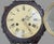 Vintage Floral Carved Wall Hanging Clock Sweden Westerstrand For Sale - Image 9 of 10
