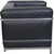 Le Corbusier LC2/1 chair upholstered in black pelle leather and with a steel frame. The chair is from the 2000s and...
