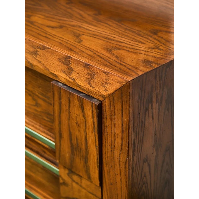 Lane Brutalist 9 Drawer Dresser For Sale - Image 12 of 12