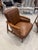 1960s Pair of Mid Century Modern Leather Club Chairs For Sale - Image 5 of 12