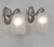 Art Deco Pair of 1930s Hettier Vincent & Baccarat French Art Deco Wall Sconces - 2 Pairs Available For Sale - Image 3 of 13