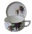 Vintage Koshida Wisteria Garland Geisha Lithophane Tea Cup & Saucer Set- 2 Pieces For Sale - Image 4 of 13