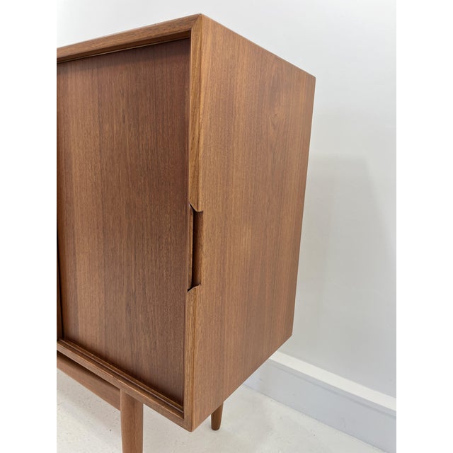 Sideboard in Teak with Sliding Doors, 1965 For Sale - Image 9 of 11