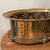 Metal Vintage Brass Flared Rim Pierced Planter For Sale - Image 7 of 12