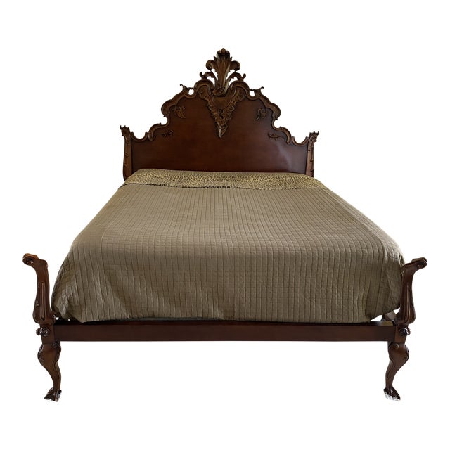 Ralph Lauren by Henredon Hudson Mahogany Queen Bedframe Chairish