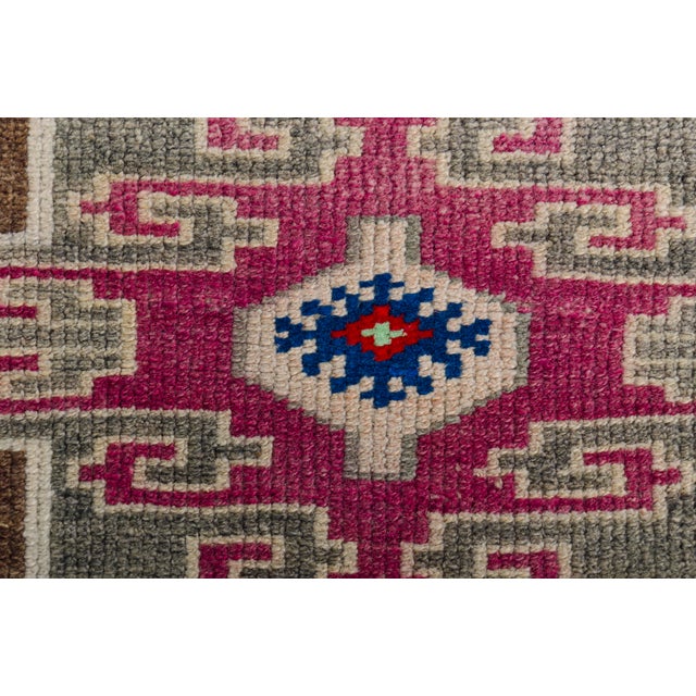Oushak Vintage Anatolian Hallway Runner For Sale - Image 10 of 10