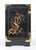 Late 20th Century Hand Painted Black Lacquer Chinoiserie Cabinet For Sale - Image 9 of 11