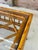 Vintage Brighton Pavilion Style Bamboo Coffee Table With Glass Top For Sale - Image 9 of 12