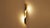 Torsade wall lamp by jennifer midoz dimensions: d 6,5 x w 7 x h 70 cm materials: pale gold on polished and sandblasted...