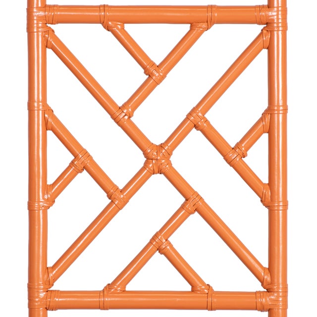 Chippendale Platform Bed California King - Orange For Sale In West Palm - Image 6 of 12