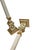 Metal Neoclassical Fluted Column Table Lamps with Laurel Wreath, 1970s, Set of 2 For Sale - Image 7 of 13