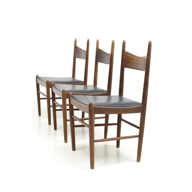 Dining Chairs by Vestervig Eriksen for for Brendena Tronborg, Set of 3 For Sale - Image 6 of 6