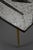 Abstract Black and White Glass Mosaic Coffee Table with Brass Legs by Berthold Müller, 1955 For Sale - Image 14 of 18