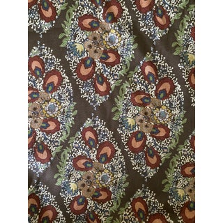 Ferrick Mason Heather Linen Fabric in Coffee - 6 Yards For Sale