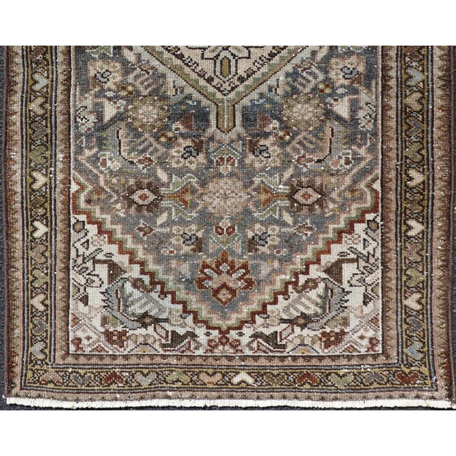 Measures: 2'5 x 3'11 Antique Persian Malayer Rug with Central Medallion 2'5 x 3'11. Keivan Woven Arts/ rug/R20-1011,...
