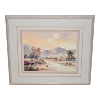 James Lee Sonoran Desert Landscape Oil Painting For Sale