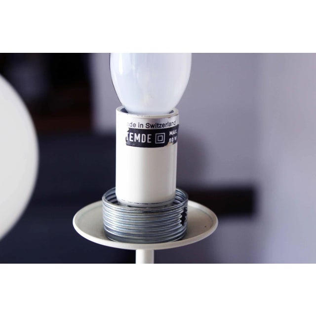 Metal Floor Lamp by E.R Nele for Temde Leuchten, 1960s For Sale - Image 7 of 12