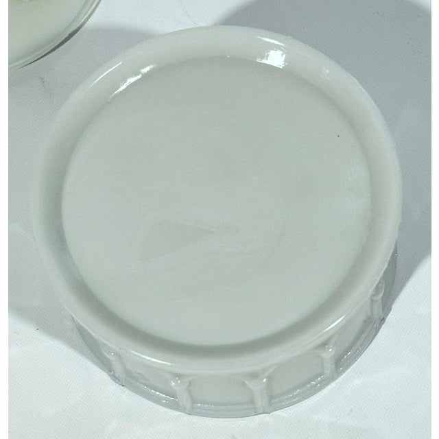 French Early 20th Century Portieux Vallerysthal Powder Jar For Sale - Image 3 of 7