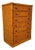 Bamboo and Rattan Chest of Drawers, Italy, 1960s For Sale
