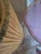 Vintage Bamboo Round Table With Glass Top For Sale - Image 9 of 10
