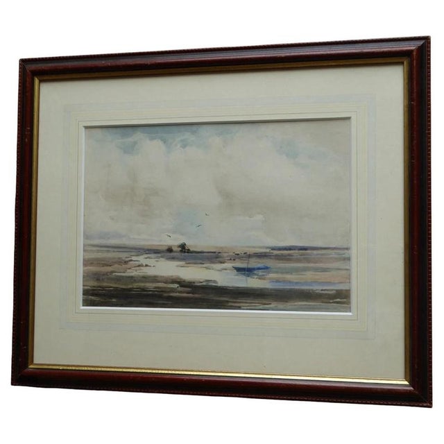 J. S. C. McEwan Brown, Mud Flats, 1930s, Watercolour For Sale - Image 12 of 12