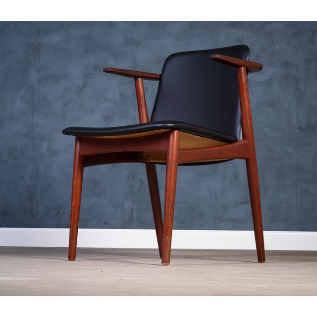 Vintage Danish Teak Armchairs by Hans Olsen, 1960s, Set of 4 For Sale - Image 6 of 8