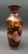 Mid 20th Century Mid 20th Century Chinese Signed Old Cloisonne on Porcelain Floral Foo Dogs Vase For Sale - Image 5 of 10