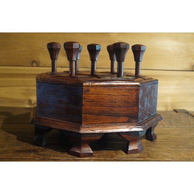 1960s Carved Indian Compartmented Betel Box For Sale - Image 4 of 6