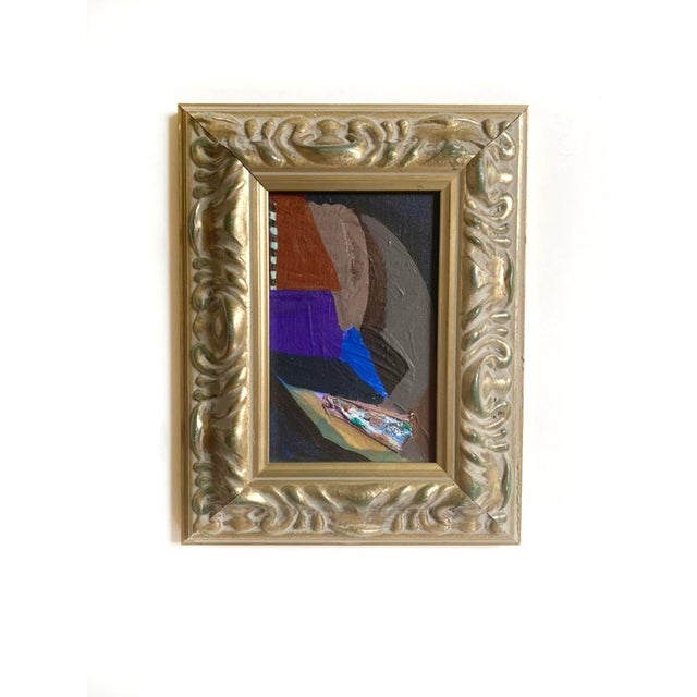 "Urban Driftwood" Pair of Mini Paintings by Jessalin Beutler For Sale In Seattle - Image 6 of 7
