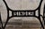 Early 20th Century Antique Cast Iron Singer Treadle Sewing Machine Base Oval Marble Console Table For Sale - Image 5 of 12