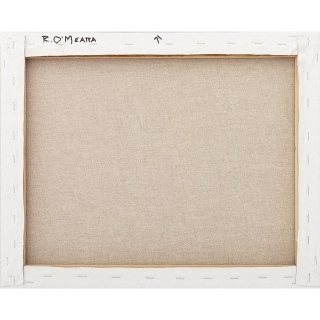 Robert O'Meara Abstract Composition Triptych Oil For Sale - Image 4 of 11