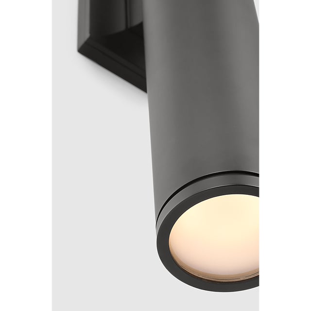 Chapman & Myers for Visual Comfort Signature Provo 28" Canister Light in Matte Black For Sale - Image 11 of 11