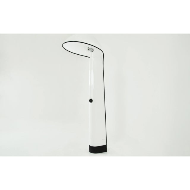 Metal Alba Floor Lamp by Sergio Brazzoli & Ermanno Lampa for Guzzini, 1960s For Sale - Image 7 of 15