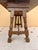 Spanish Drop-Leaf Console Table With Iron Stretchers, 1940s For Sale - Image 10 of 11