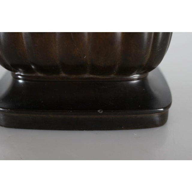 Danish Art Deco Table Lamp in Disco Metal by Just Andersen, 1940s For Sale - Image 11 of 15