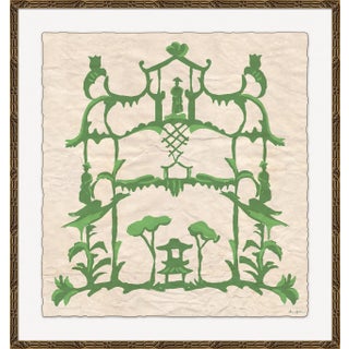 Folly in Green By Dana Gibson, Framed Art Print For Sale