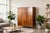 Bauhaus Wardrobe in Chromed Steel and Walnut by Slezak, Czech, 1930s For Sale - Image 9 of 10