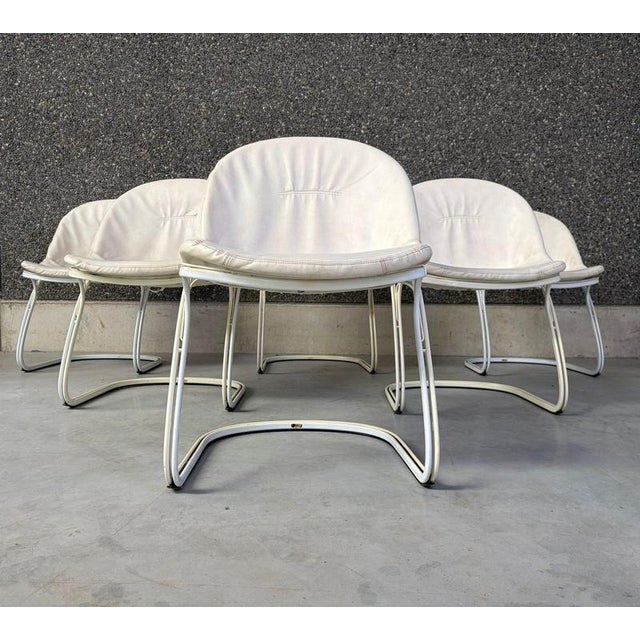1970s Vintage Pascale Dining Chairs by Gastone Rinaldi, 1970s, Set of 6 For Sale - Image 5 of 13
