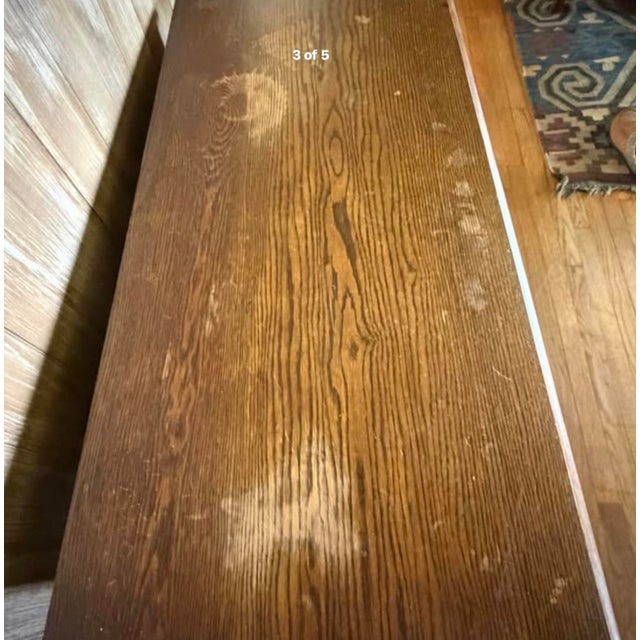 Beautiful, solid oak "two-over-two" dresser from the late Victorian/Early American era. This is a high-quality, heavy...