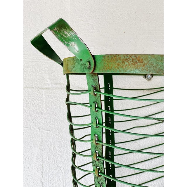 Vintage Mesh Wire Basket, 1960 For Sale - Image 5 of 9