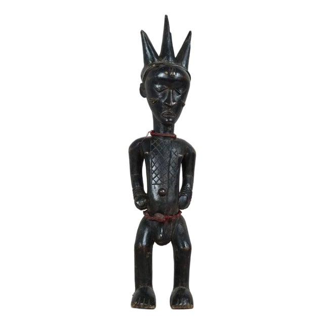 Carved Wood Songye Sculpture For Sale