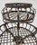 Here is an incredible antiqued iron metal French garden stand that is just under 5ft tall. The stand is very heavy and...