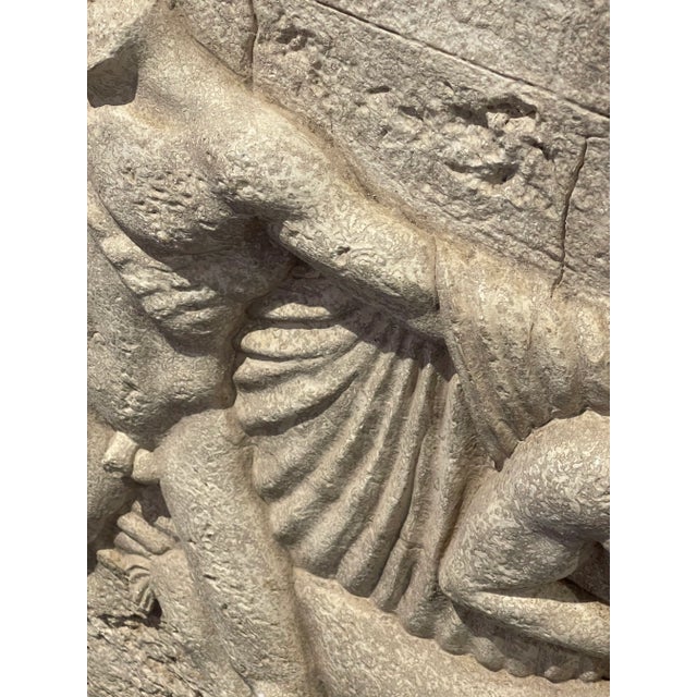 Mid 20th Century Mid 20th Century “Centaur and Nude” Greek Fragment Reproduction Featuring Lapeth Fighting Centaur Parthenon For Sale - Image 5 of 12