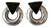 Sterling Silver and Onyx Pierced Earrings 1980s For Sale