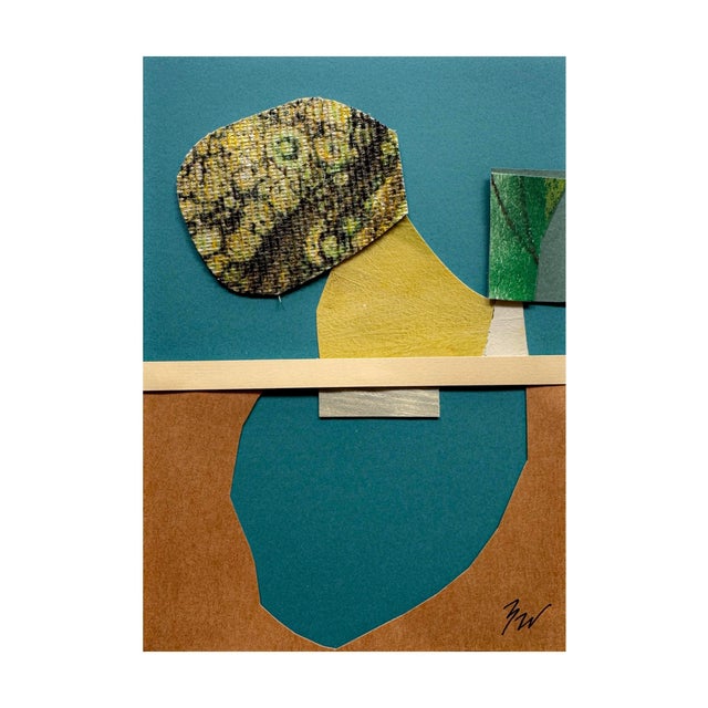 "Pop Music" is an original mixed media collage on paper by Zac Woodiel. This is one of twenty pieces in the "Pop Music"...