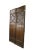 This pair antique Chinese screen door panels showcase hand made intricately designed lattice patterns of Chinese symbol...