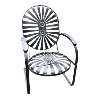 Francois Carre King Cantilever Rocking Chair For Sale