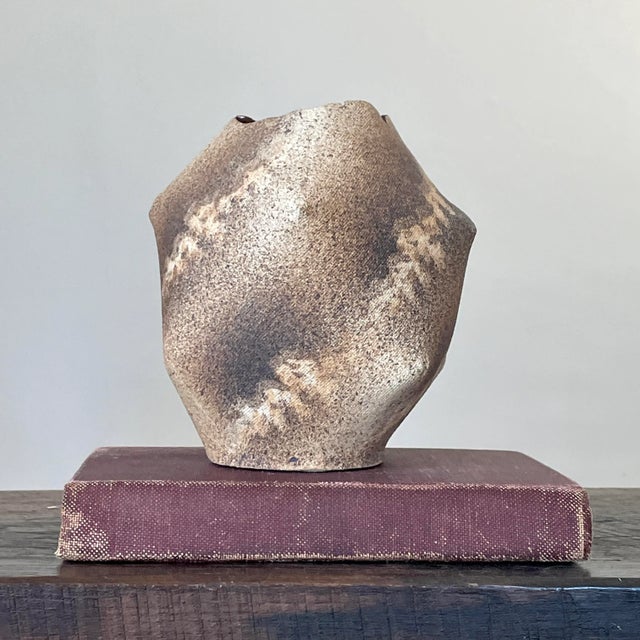 Vintage 1980 Ceramic Vessel by Barbara Rittenberg For Sale - Image 9 of 10